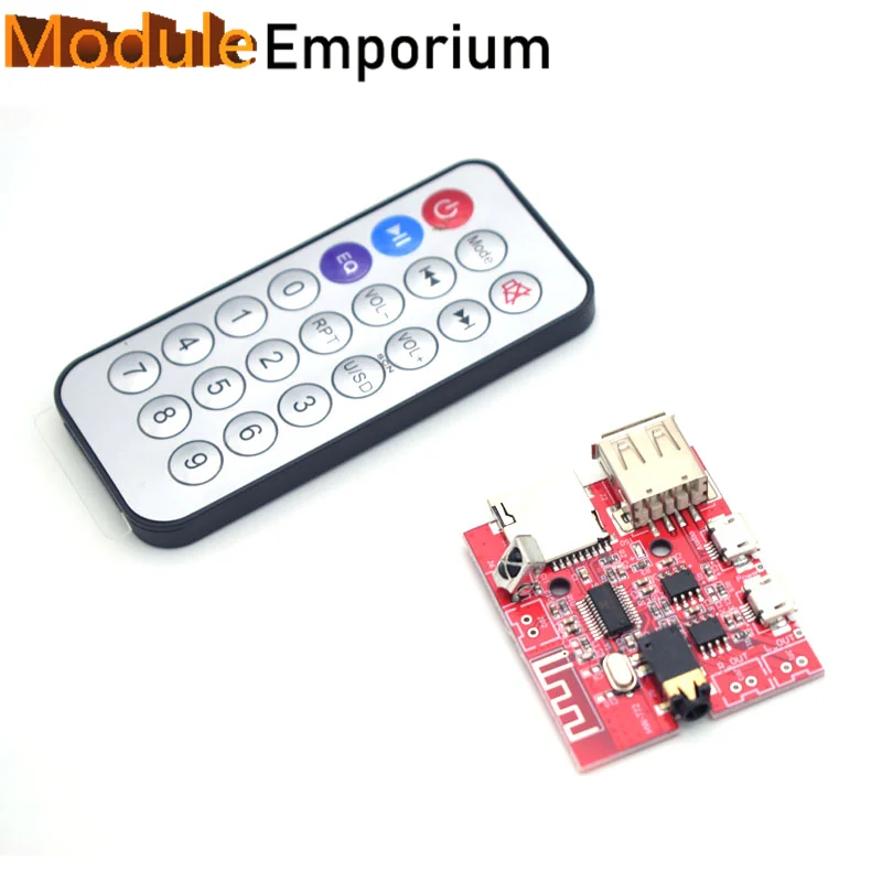 Wireless MP3 Decoder Board with Remote Control,Car 4.1 Circuit Board Module Lossless Decoding Module