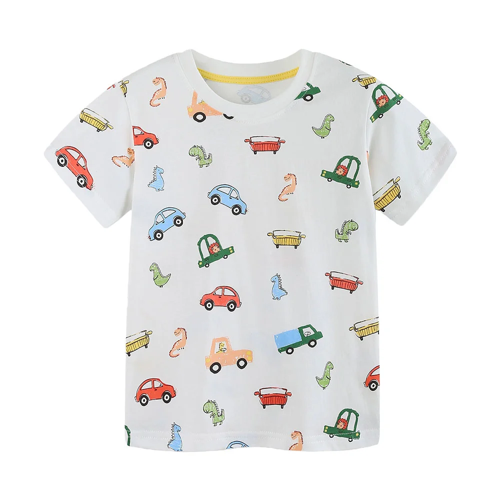 

Jumping Meters 2-7T Short Sleeve Boys Tshirts Children's Tees Summer Boys Girls Toddler Kids Tops Costume Shirts