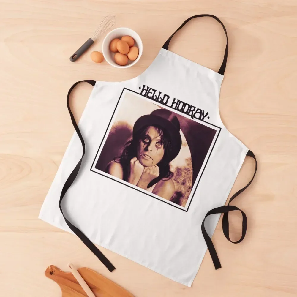 Alice Cooper Apron christmas kitchen work ladies Things For The Kitchen Apron