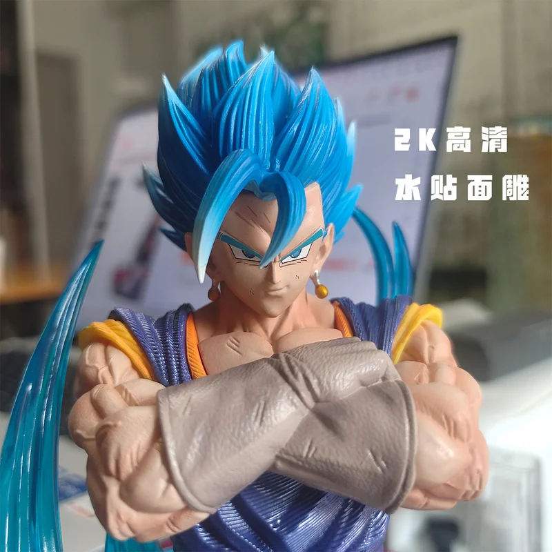 33 سنتيمتر لعبة دراغون بول فيجيتو سوبر سايان الأزرق الدائمة أنيمي نموذج لجسم تمثال الأولاد جمع سطح المكتب زينة زخرفية اللعب