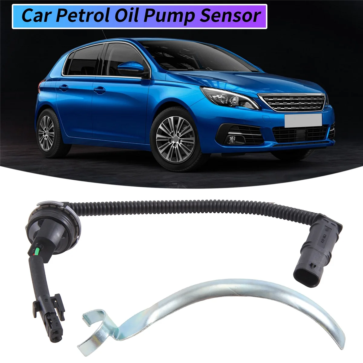 

V860997380 Car Petrol Oil Pump Sensor Solenoid Valve Connect Wire Harness for Peugeot 308 408 3008 Citroen C4