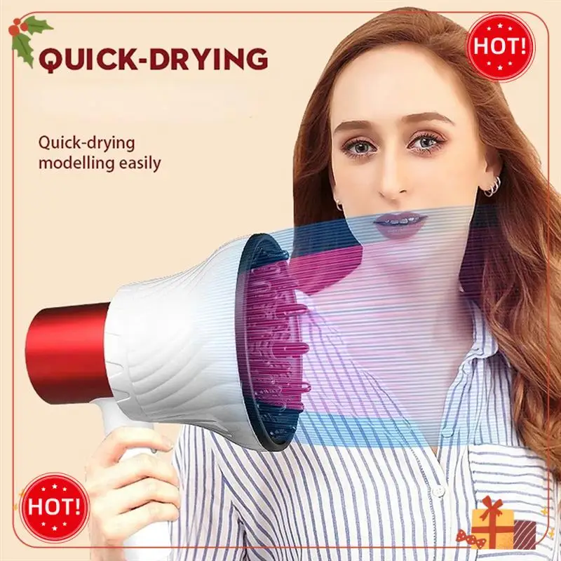 غطاء مجفف الشعر بواجهة عالمية من ABLE لغطاء صالون الشعر، غطاء رأس مجعد لتصفيف الشعر، ملحقات مجفف الشعر باللون الأبيض