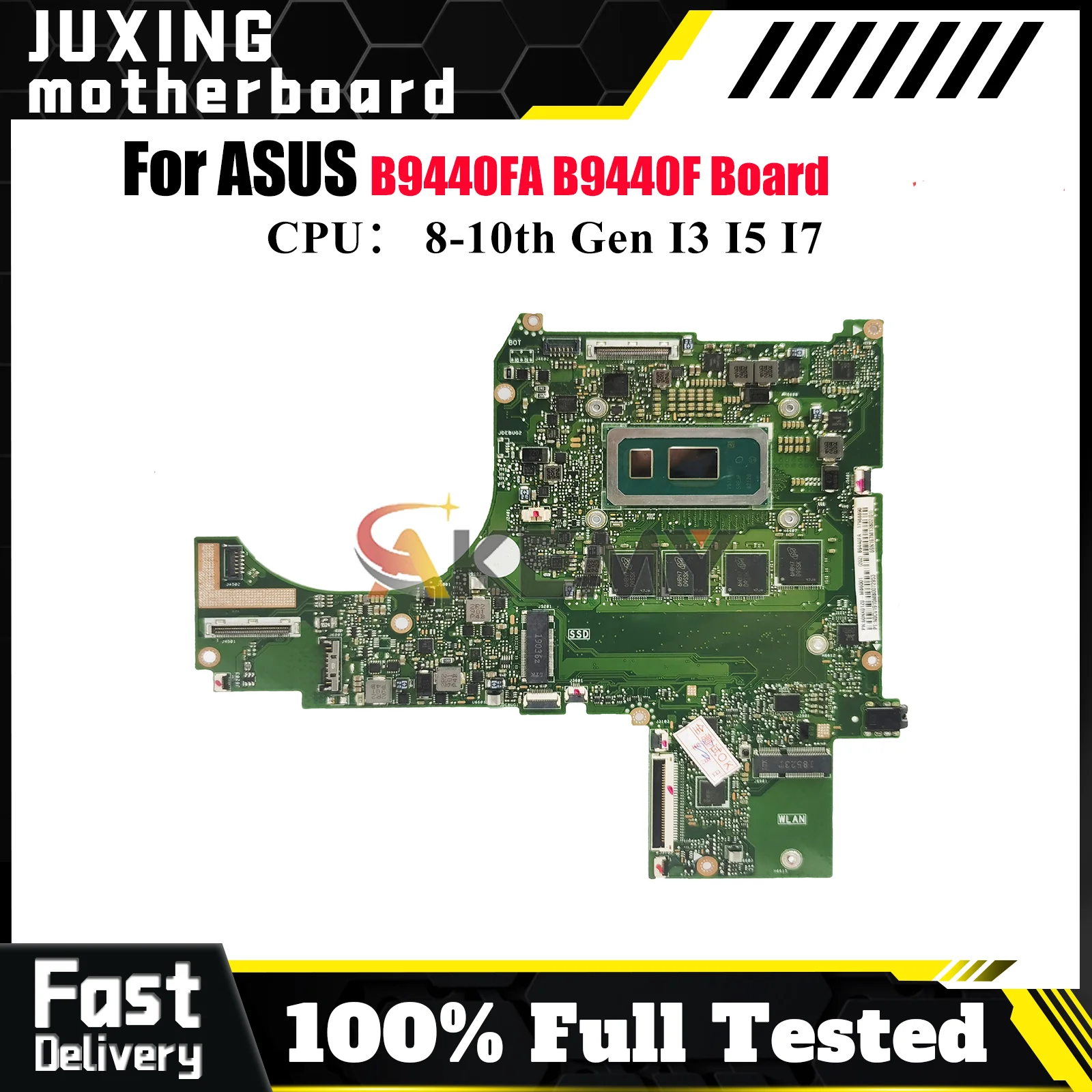 

B9440FA Материнская плата для ноутбука ASUS ExpertBook B9440FA B9440F Материнская плата для ноутбука с процессором I3 I5 I7 100% тестирование ОК быстрая доставка