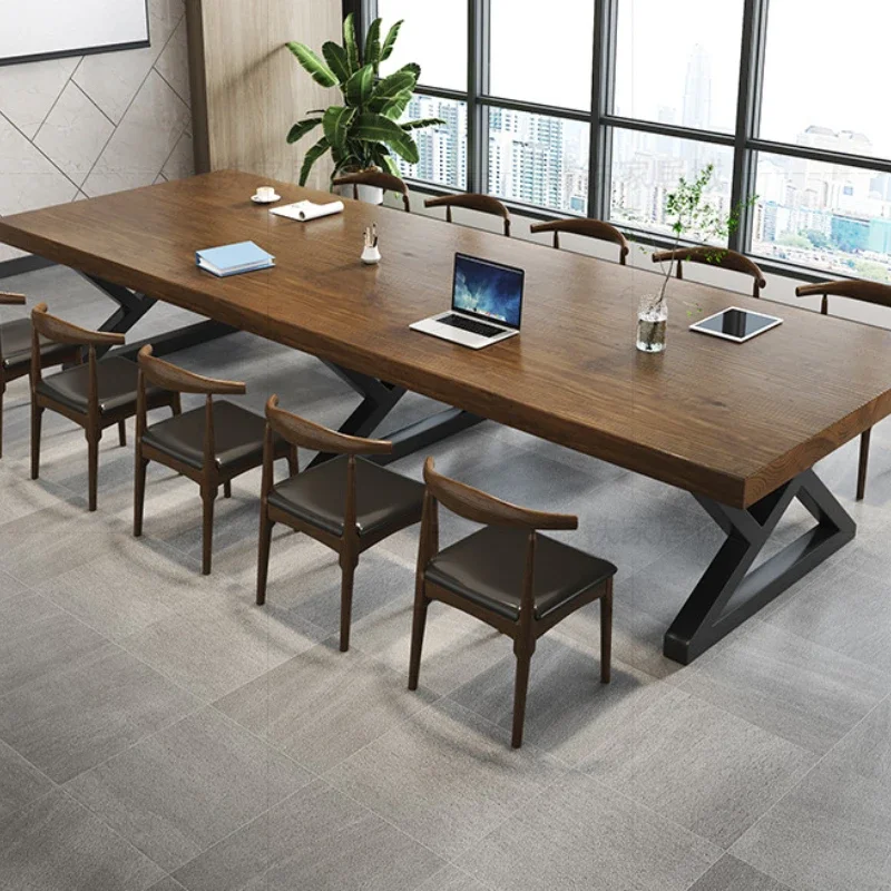 Modern Desk Office Desks Computer Home Executive Conference Tables Reading Gaming Bedroom Room Professional Furniture Work Offer