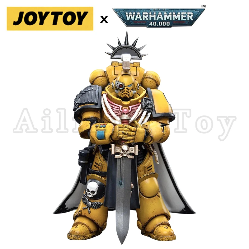 JOYTOY 1/18 Action Figure (4PCS/SET) Fists Heavy Intercessors Set Anime Collection Military Model