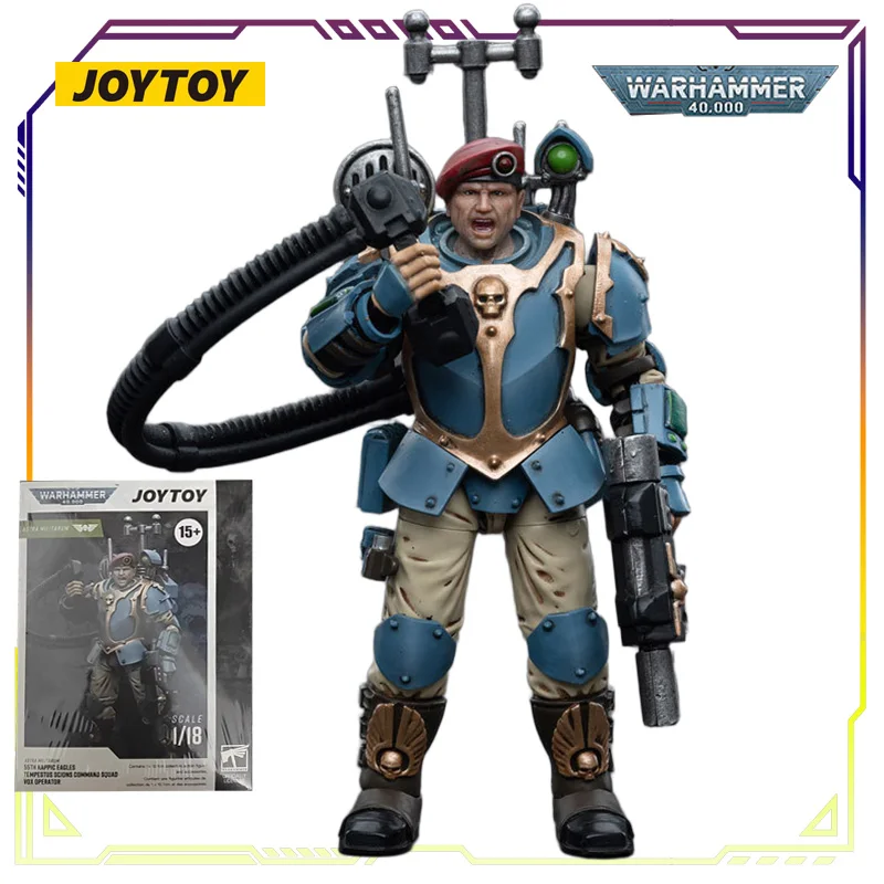 JOYTOY Original Warhammer 40K série Star Realm armée tempête Zhongsi équipe de commandement figurine modèle jouets modèle cadeaux pour les garçons