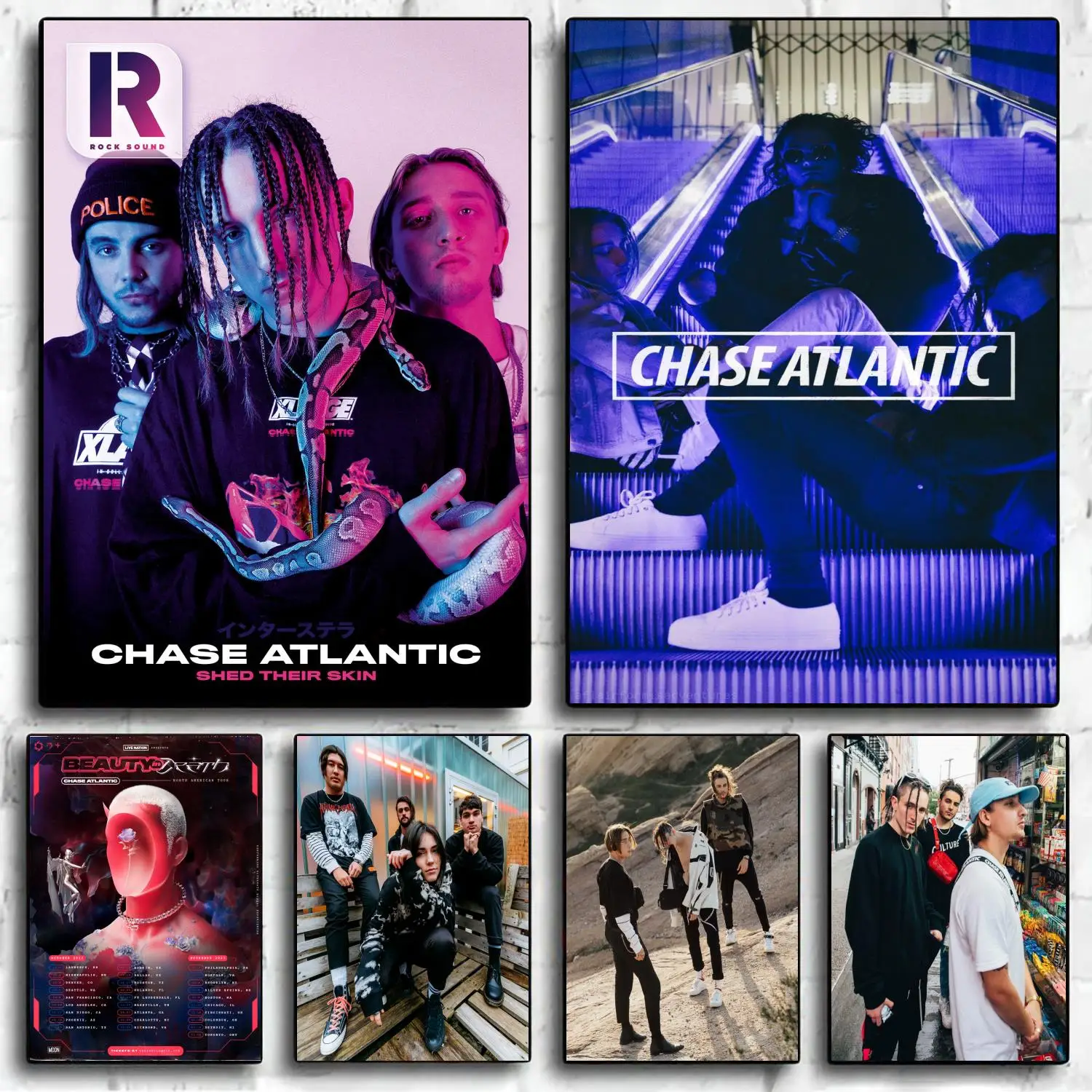 chase atlantic Decoration Art Poster Wall Art Personalized Gift Modern Family bedroom Decor Canvas Posters