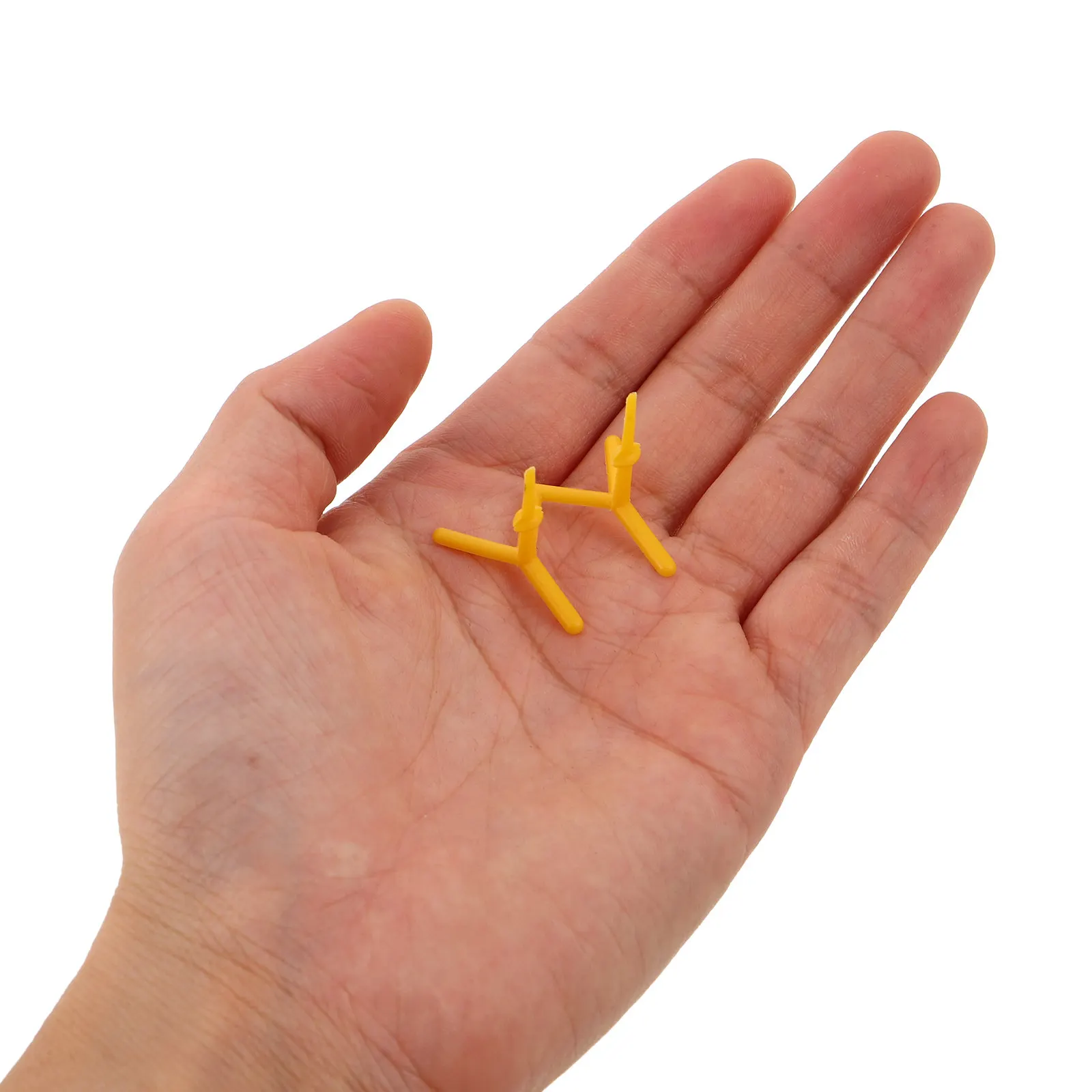 100Pcs Plastic Chicken Claws Small Chick Parts DIY Easter Crafting Mini Chick Feet Stuffed Animal Making Accessories