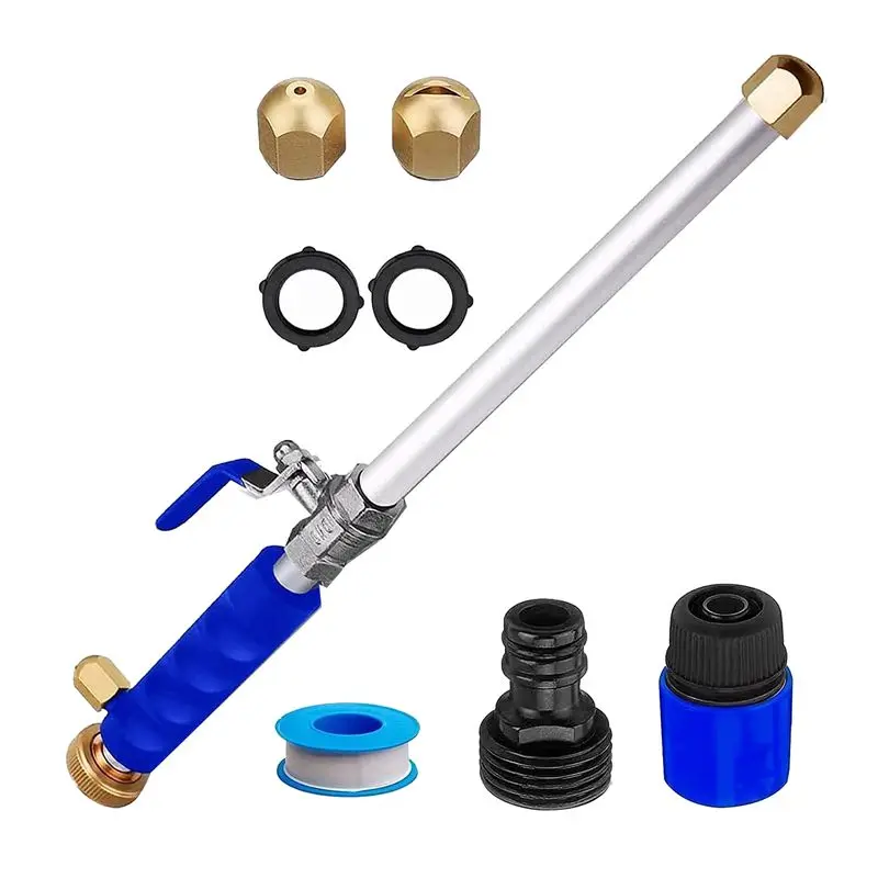 ABRW-Nozzle Power Washer Hose Jet For Garden 2-In-1 High Pressure Washer Tools With 2 Different Nozzles Quick Connectors