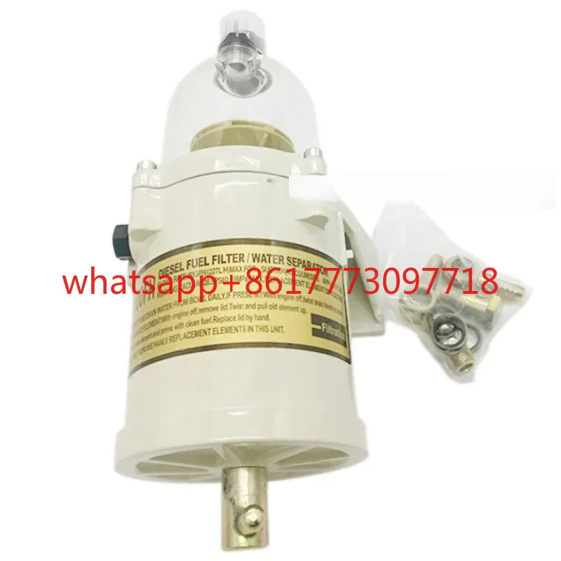 Conjunto de Peças para Motor de Turbina Marítimo 500FG: Separador de Combustível e Água, Filtro RACOR, Inclui 2010PM