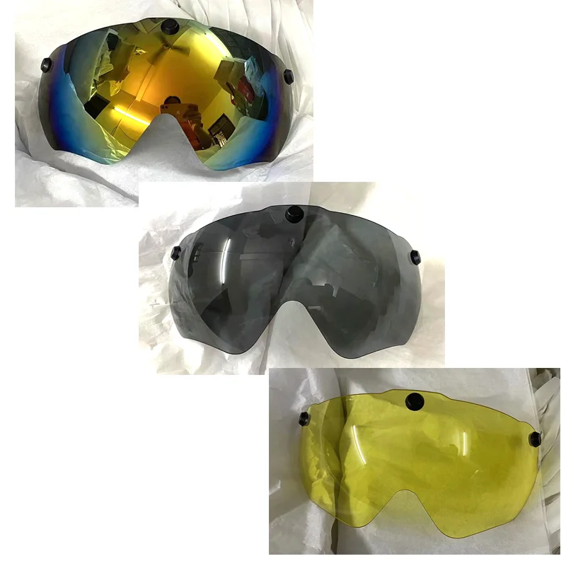 Mens cycling helmet lens visor spare Cycling Glasses spare Bicycle helmet Sunglasses spare mtb Cycling Eyewear Bike Lentes