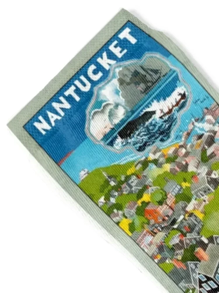 Nantucket USA Vintage Travel Poster Restored Socks sport Rugby sports and leisure Socks Girl Men's