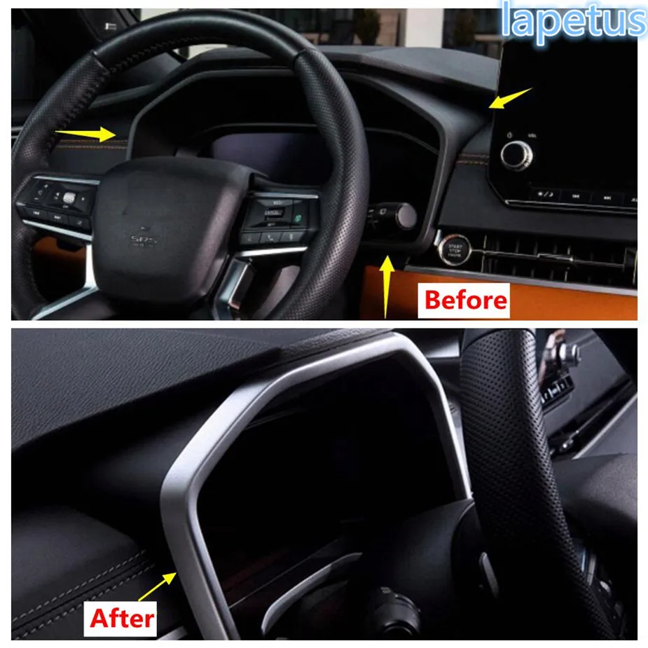 

Fit For Mitsubishi Outlander 2023 2024 2025 Center Console Dashboard Instrument Decoration Frame Cover Trim Car Accessories