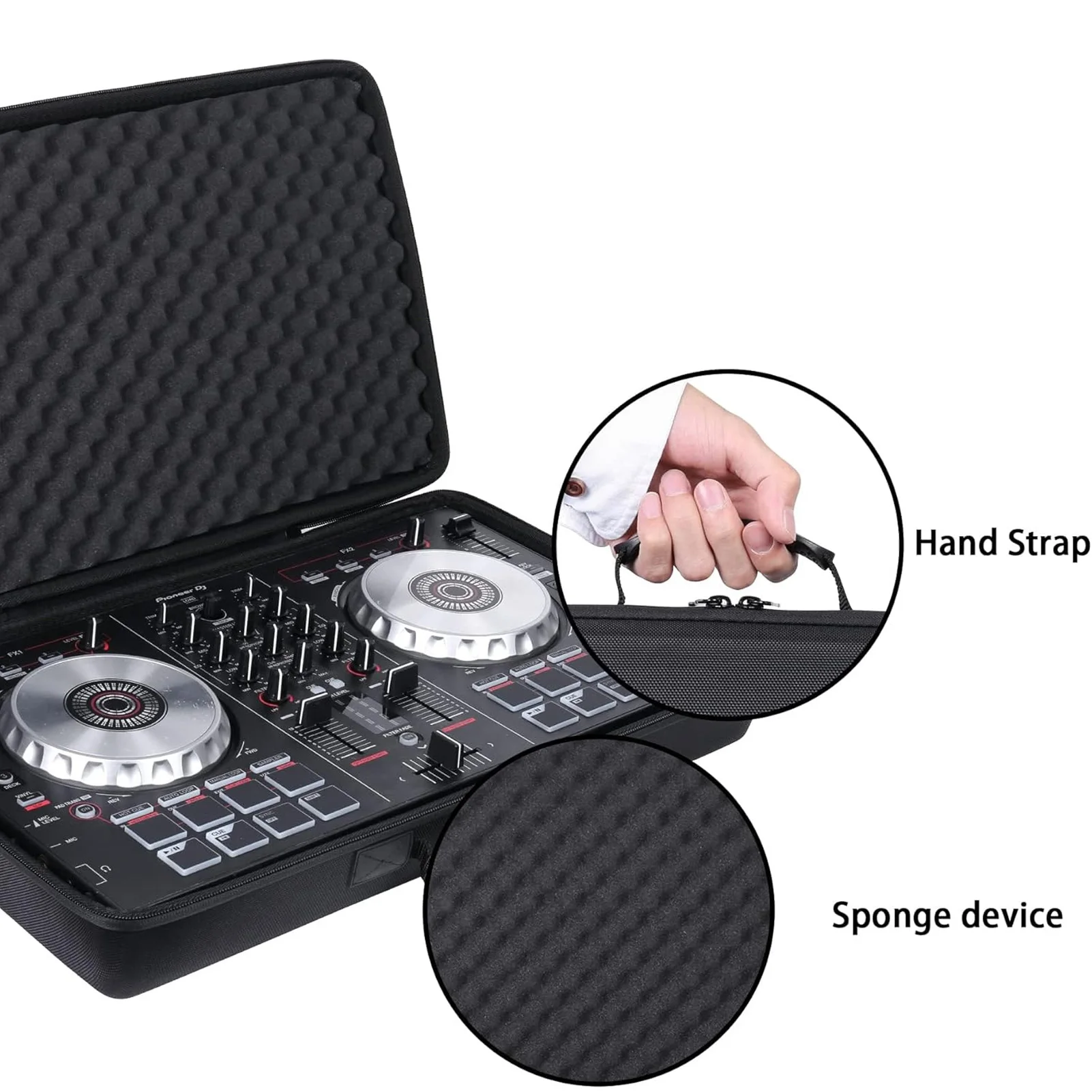 DJ Controller Case Anti Scratch EVA Shock Absorbing Lining Padded DJ Controller Bag for Pioneer DJ Controller