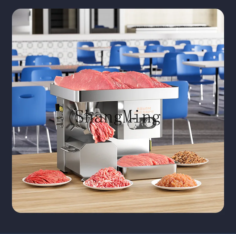 ZYY Tritacarne commerciale ad alta potenza Macchina per clistere multifunzionale elettrica in acciaio inossidabile da tavolo