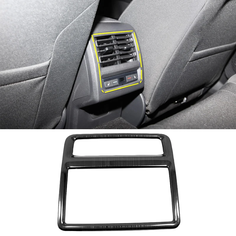 Car Interior Accessories For Volkswagen VW Golf 8 MK8 2020 2021 LHD Water Cup Cover Air Vent Trims Window Lift Switch Panel Trim