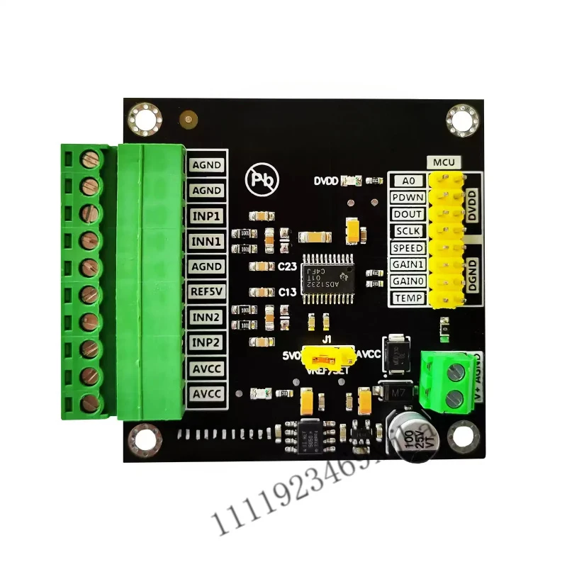 ADS1232 module 24 bit ADC module, high-precision analog-to-digital conversion module ADS1232IPW