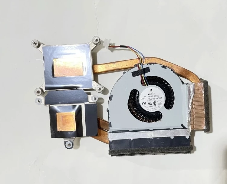 For HP, Light and Shadow Genie 5 PLUS 17-cd0007TX TPN-C142 radiator, fan