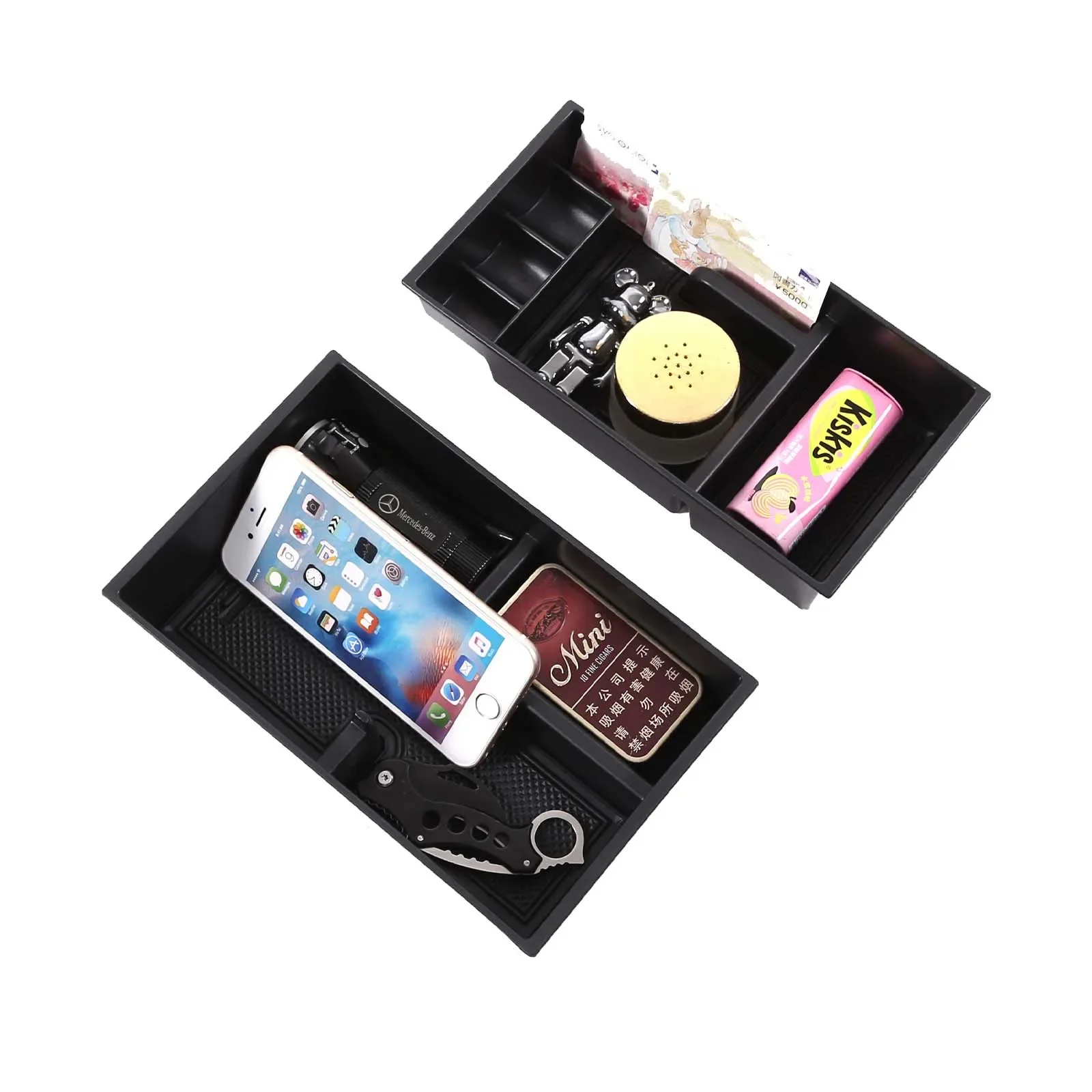 

For Toyota Grand Highlander 24-25 ABS Car Center Console Armrest Box Storage Storage Box Tray Organizer Interior Car Accessories