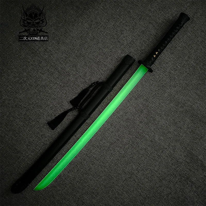 102 cm/40,16 in Kunststoff Yanling Leucht Spielzeug Schwert Anime Peripheriegeräte Samurai Modell Requisiten Cosplay Mit Mantel Party Liefert geschenk