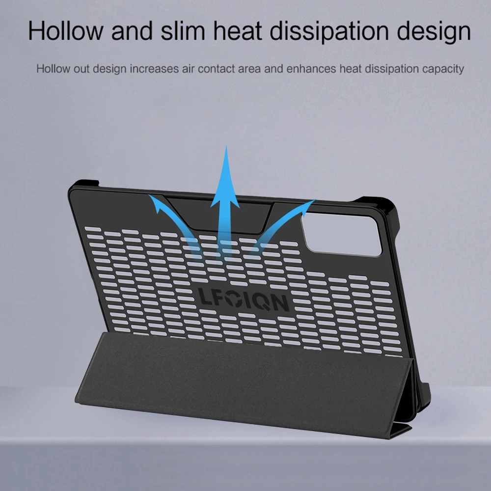 حافظة ذكية لهاتف لينوفو ليجيون Y700 4th Gen 2025 TB322FC Gen4 8.8 "كمبيوتر لوحي للألعاب حافظة مغناطيسية لتبديد الحرارة غطاء حماية #5