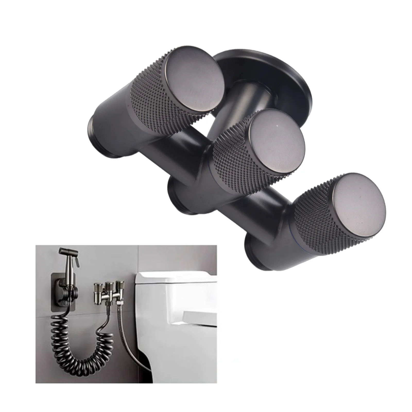 Brand New High Quality Long Lasting Angle Valve Toilet for partner Easy Installation Study Three-Way Water Diversion