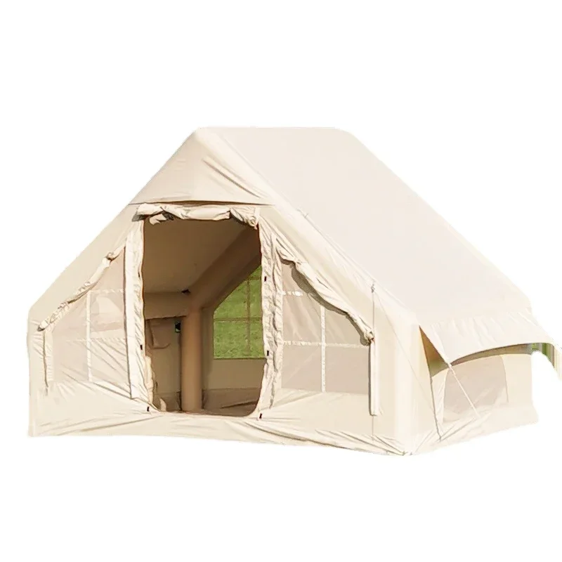 

Portable Outdoor air 2-10 Person Glamping House Prefabricated House Inflatable Camping Beach Shade Foldable Tent for 6
