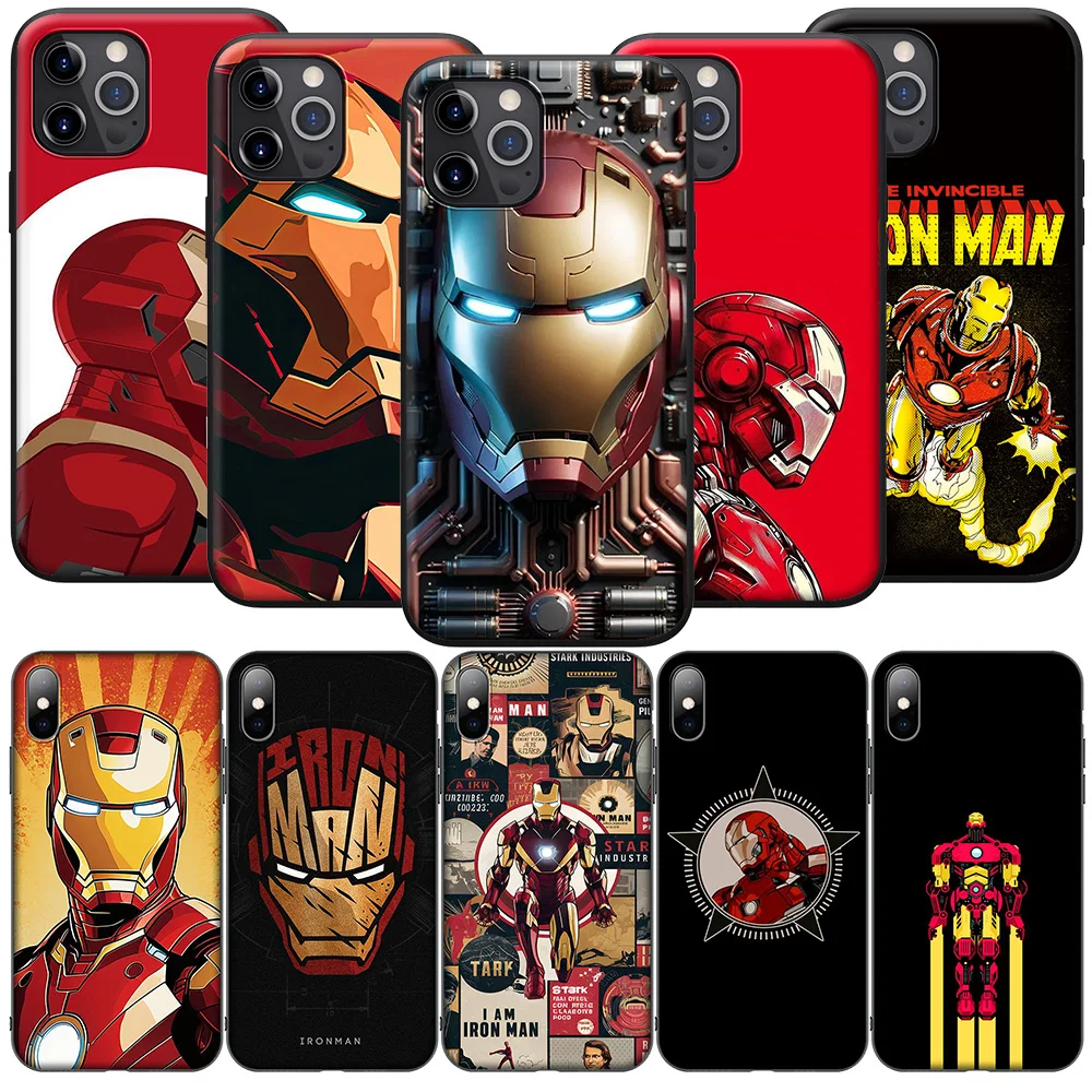 SO114 Marvel Iron Man Cover Phone Case for Huawei Nova 5T 4E 3i 3 2 2i Y6 Y6P Y7 Y9 Honor 20 20s 9X 7C Prime Lite 2019