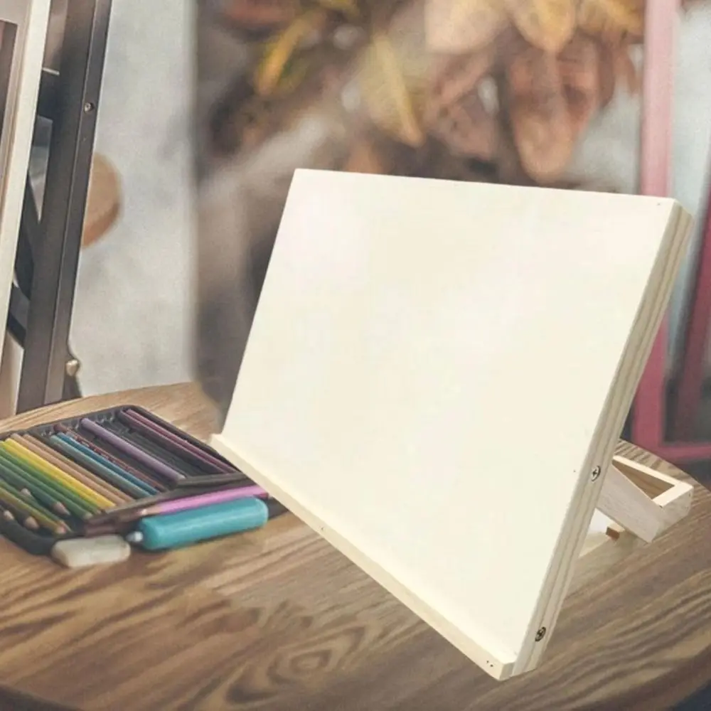 

Multifunctional Wooden Table Easel Adjustable Angle Foldable Painting Holder Portable Lightweight Sketching Board