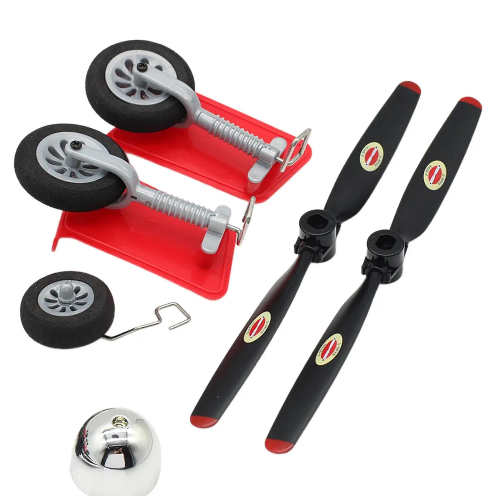 Ensemble de train d'atterrissage artisanal RC de rechange pour hélice Wltoys XK