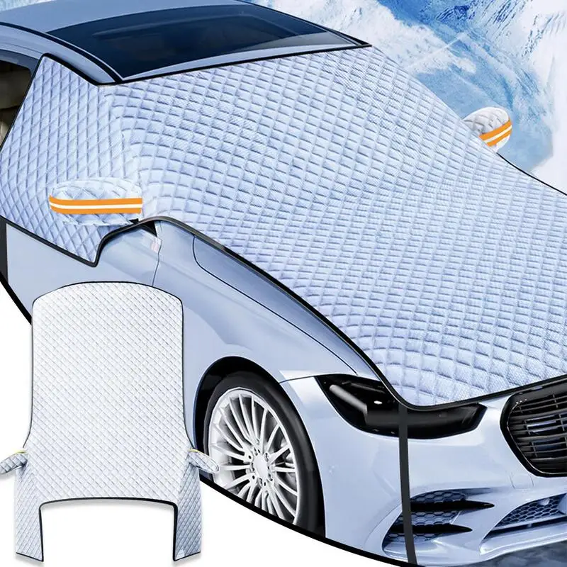 Car Front Windshield Cover Automobile Sunshade Cover Winter Ice Frost Guard Sun Shade Protector Waterproof Car Cover Waterproof