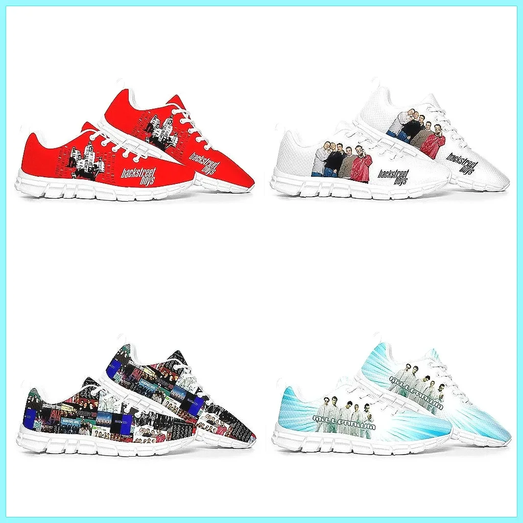 

Backstreet Boys BSB Custom Fashion Sneakers, Comfortable Sports Shoes for Men and Women, High Quality Couple Shoes