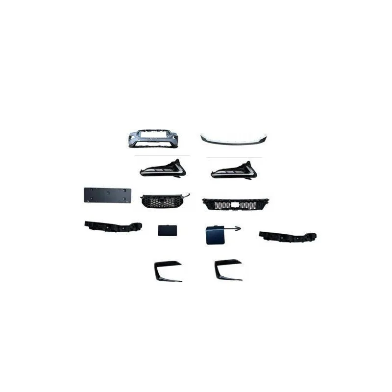 

Front bar assembly for automobiles