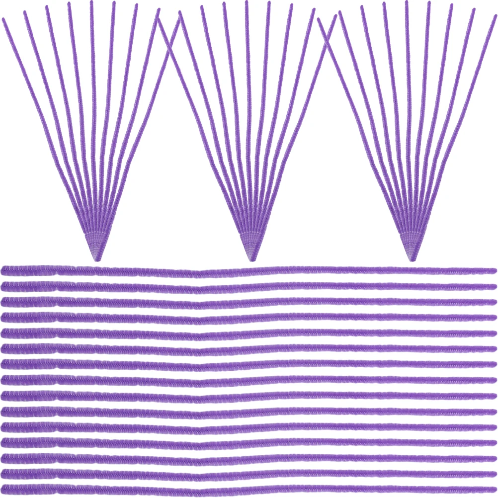 300 pçs hastes de chenille diy torção varas artesanato limpadores de tubulação barra dobrável para crianças ferramenta artesanal diy acessórios fazendo