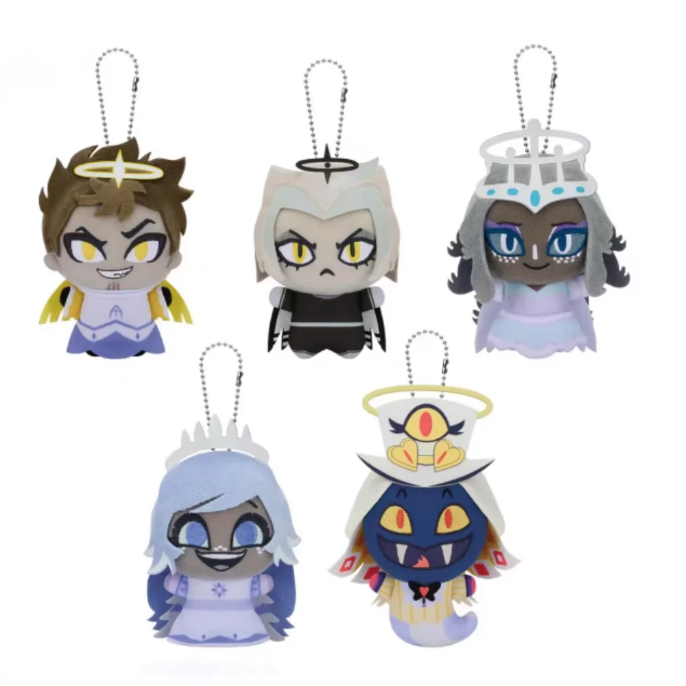 New In Stock 10cm Hazbin Adam Ko Version Not Genuine Plush Doll Cute Anime Peripherals Toy Birthday Christmas Gift