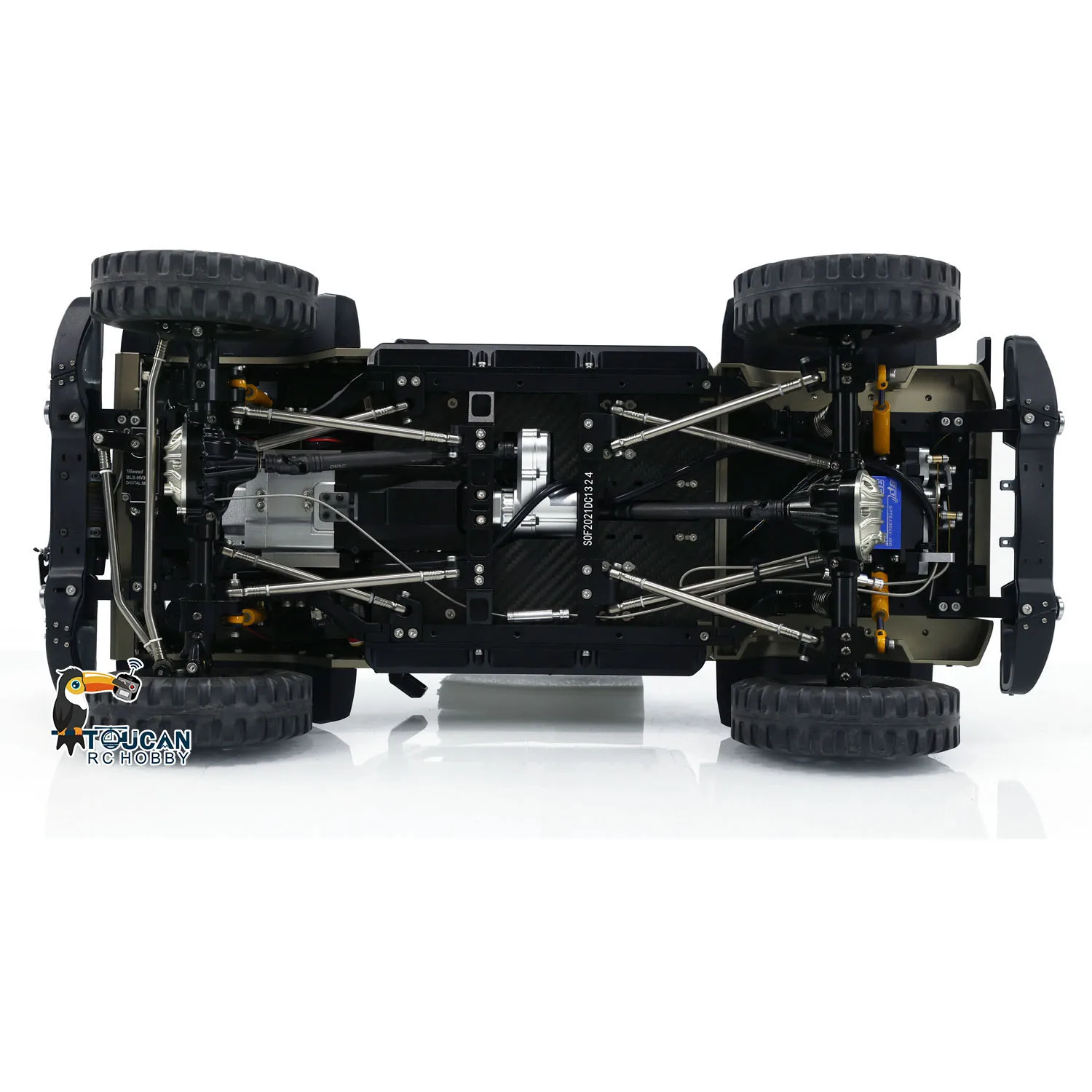 1/10 RTR TWOLF TW-715 RC على الطرق الوعرة سيارات معدنية الزاحف توكان تجميعها تسلق شاحنة الأصوات أضواء الدخان جاهزة لتشغيل اللعب نموذج