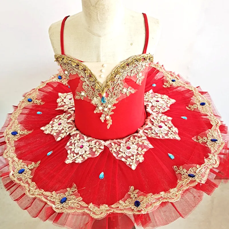 

New ballet fluffy cute princess dress Swan Lake girls little swan tutu skirt professional performance clothes
