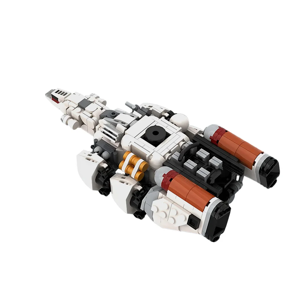 

MOC Starfield The Frontier Spaceship Building Blocks Model Starfield Game The Frontier Spaceship Bricks Assembly Toys Kids Gifts
