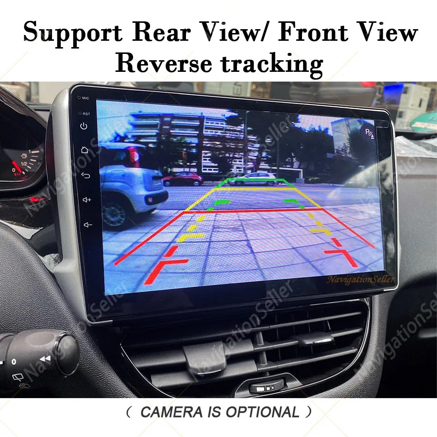سيارة اللوحي أندرويد Carplay لبيجو 208 2008 2012-2018 راديو شاشة نظام تحديد المواقع والملاحة رئيس وحدة ستيريو نظام الوسائط المتعددة Netflix