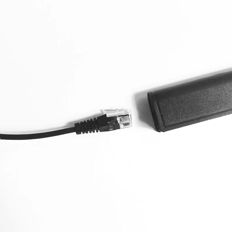 Telephone Headphone Adapter with RJ9 Interface for Adjusting Line Sequence for All Fixed Telephones