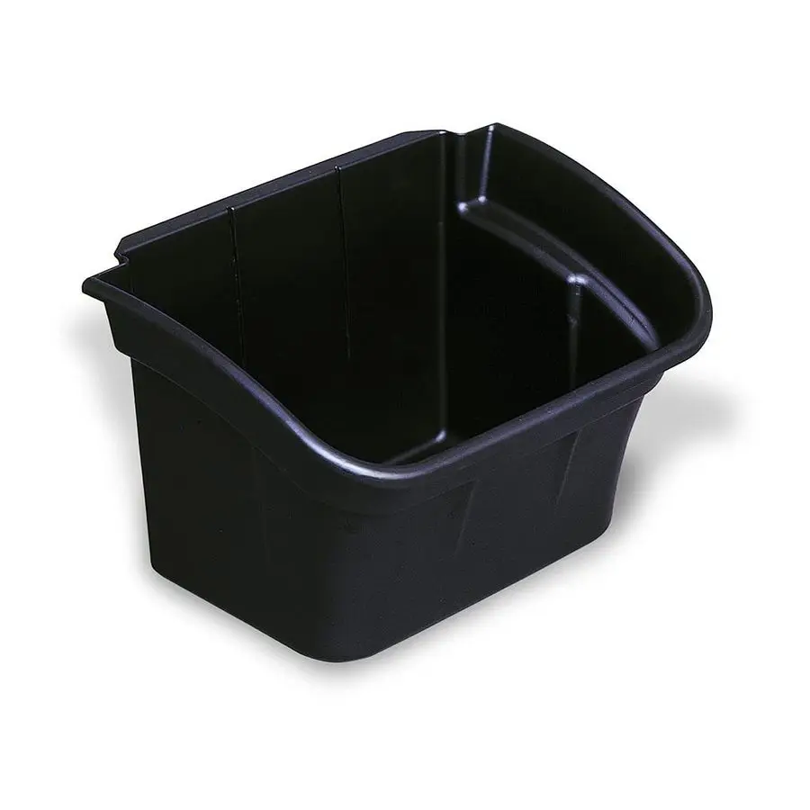 

Commercial Products Utility Cart 4Gallon Bin, Black