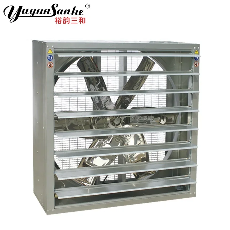 50 inch Direct Drive Automatic Shutter Ventilation Exhaust Fan for Broiler House Chicken Farm