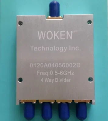 New Woken SMA 2-8GHz RF 1 Minute 4 Power Divider 0120A04208001S