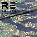 tiger strip blue