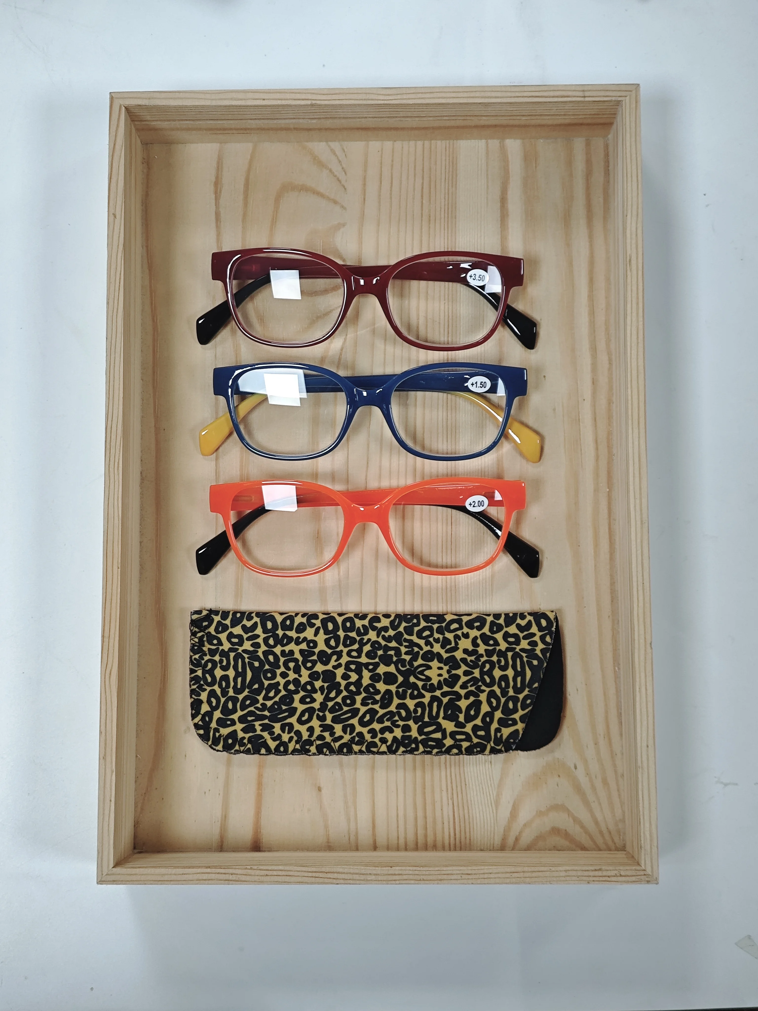 مجموعة نظارات قراءة عصرية مكونة من 3 قطع بمفصلات زنبركية غير قابلة للانزلاق وخفيفة الوزن ومريحة للقراءة