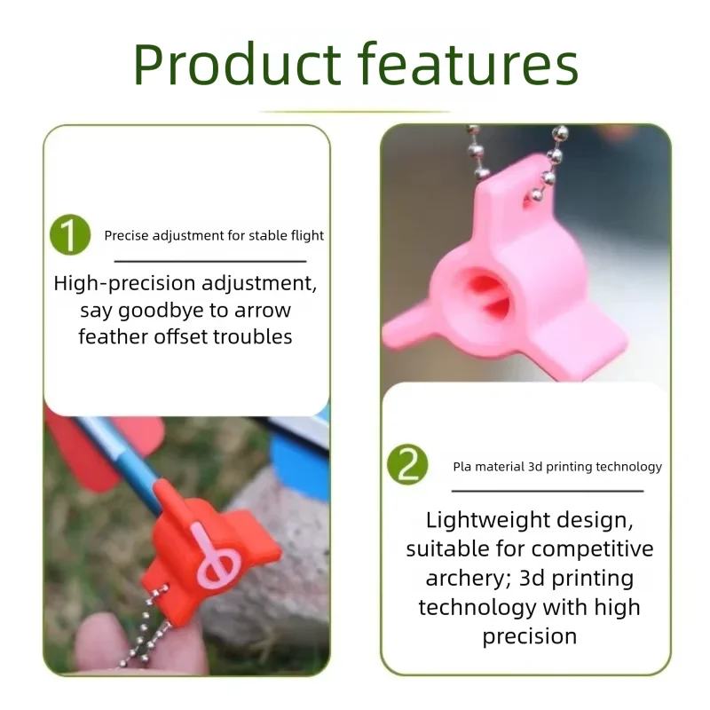 Pure Carbon Arrows Serving Tool Arrow Tails Adjuster Nocks Corrector for Recurve And Compound Bow Shooting Accessories