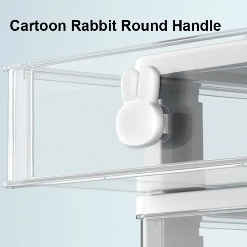 طالب جديد ثلاث طبقات الإبداعية مكتب منظم القرطاسية حامل مقصورة متعددة مع صندوق تخزين درج شفاف #4