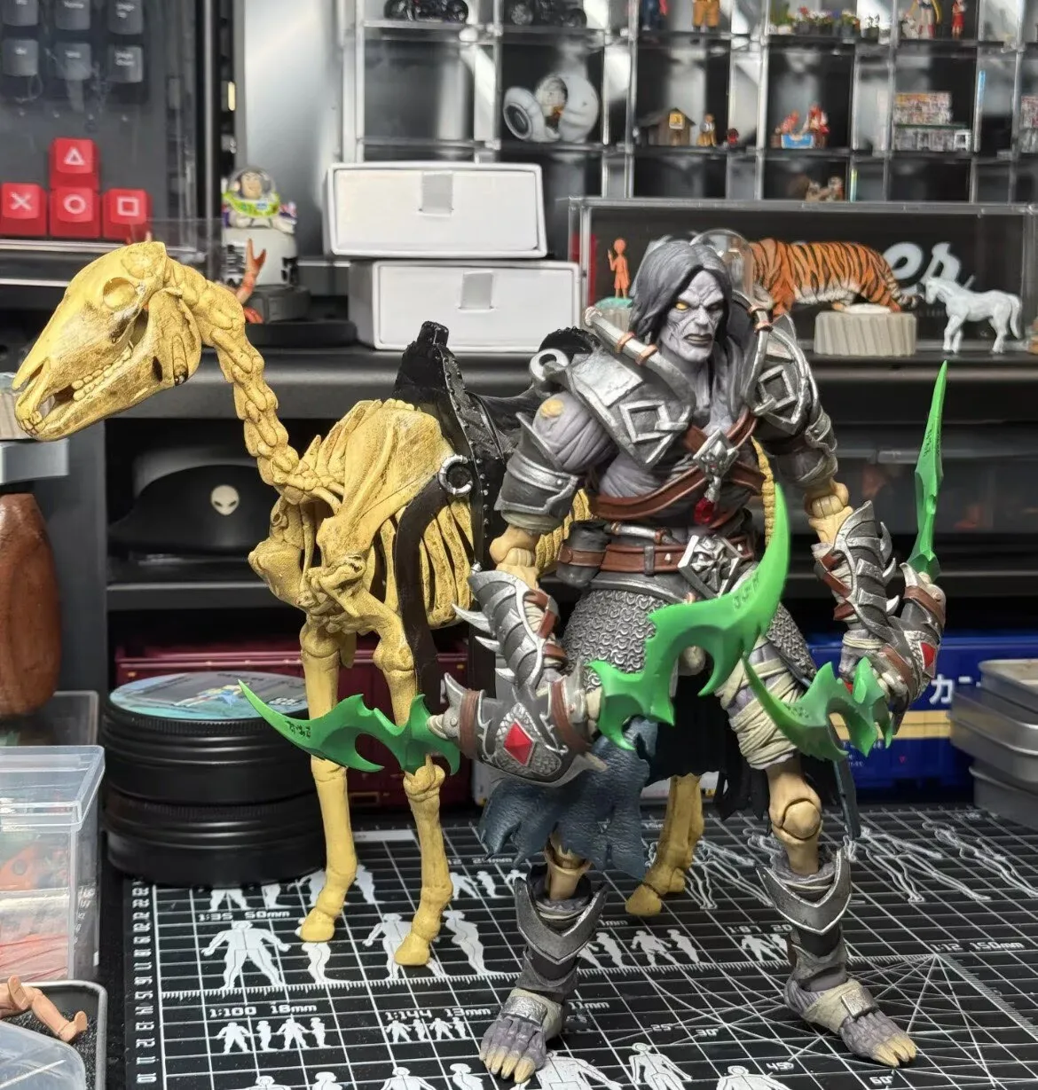 

In Stock 101toys Palm Elf Series 1/12 Skeleton Horse Es016 Skeleton Medieval Knight & Mummy Figures Figure