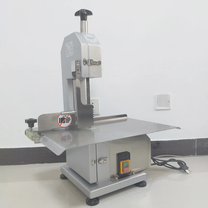 ماكينة نشر العظام 110 فولت/220 فولت 650 وات ماكينة قطع العظام التجارية ماكينة تقطيع اللحوم المجمدة