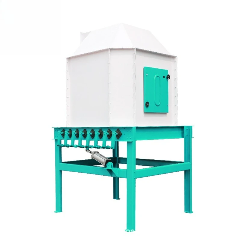 Counter-flow cooler, feed mill farm feed machine